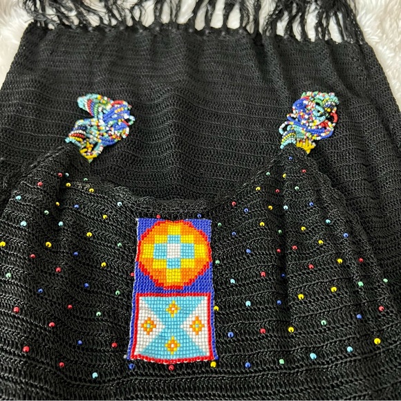 VINTAGE Sue Wong BodyCon knit dress with beads - Picture 8 of 12